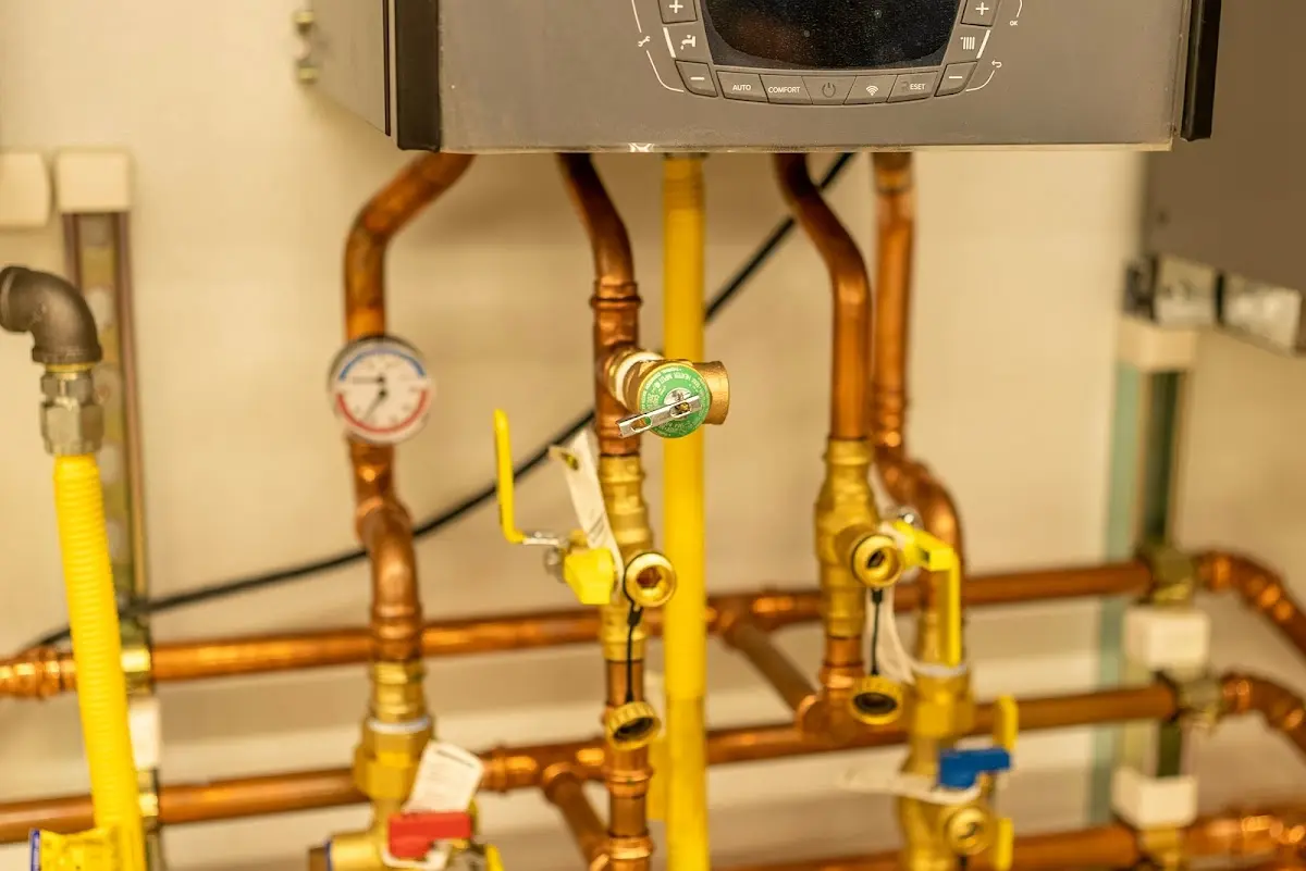 Licensed technician providing Slab Leak Repair for a homeowner in Perinton